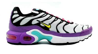 Nike Air Max Plus GS Running Shoes Size 5Y / Women's 6.5 Style CQ9979 100 NEW