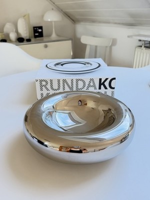 Ikea Konstrunda Limited Edition Schale Chrom Edelstahl Silber Andu Masebo