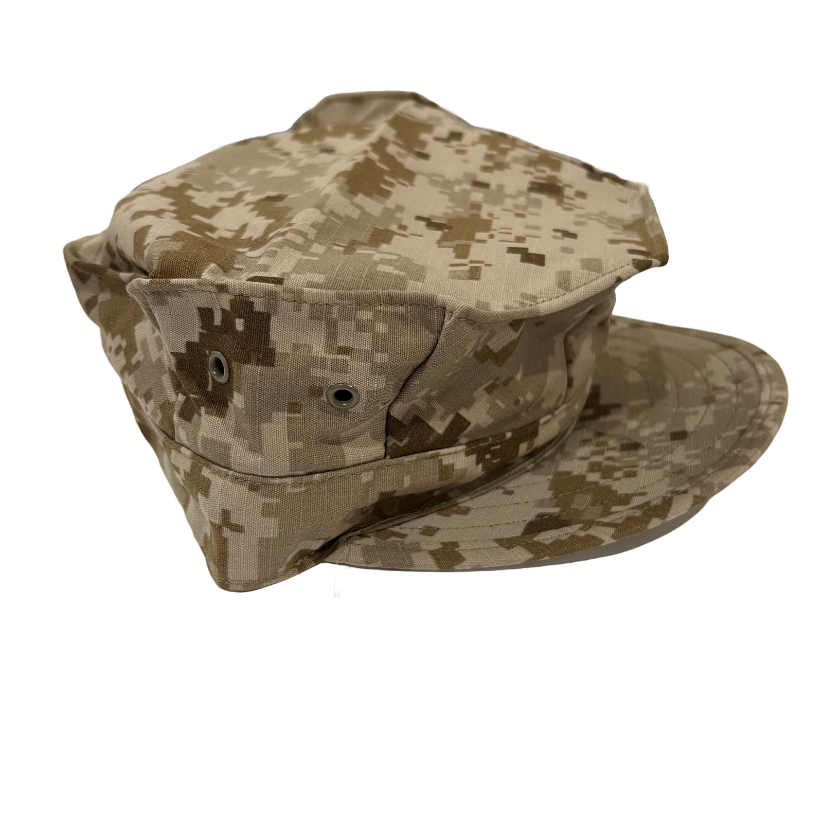 NEW US NAVY NWU Type II AOR1 Desert UTILITY 8 Point CAP Hat cover 7 3/8