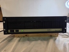 QSC Audio Model 1400 Stereo Power Amplifier Rack Mount Working