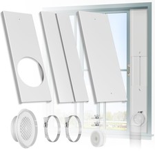 Window Duct Kit Dryer Window Vent Kit For 4 Ducting Dryer Vent Hose Sliding