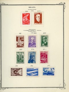 BRAZIL Selections on Scott Specialty Album Page Lot #50 SEE SCAN $$$