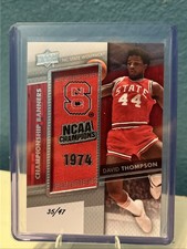 2014-15 Upper Deck Lettermen - Championship Banners David Thompson #CB-DT /47