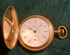 Antique Elgin 1900's, 6s, 7j GF Full Hunter Pocket Watch RUNNING! NO RESERVE!