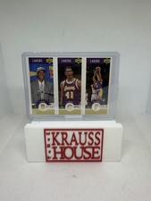 1996-97 UD Choice Gold Mini Card Kobe Bryant Derek Fisher Elden Campbell #L1 