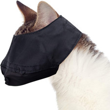 Downtown Pet Supply - Cat Muzzle for Grooming - Gentle and Soft Muzzle - Cat Gro