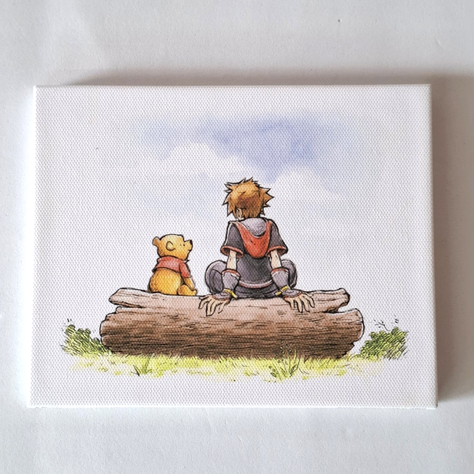 Kingdom Hearts Shikishi Disney Bandai Spirits 14x17 Picture Japanese