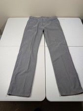 Vintage Levis 505 Corduroy Jeans Pants Mens 36x34 Gray Regular Fit Straight Leg