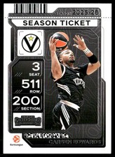 CARSEN EDWARDS 2025-26 Panini Contenders EuroLeague Season Ticket #36
