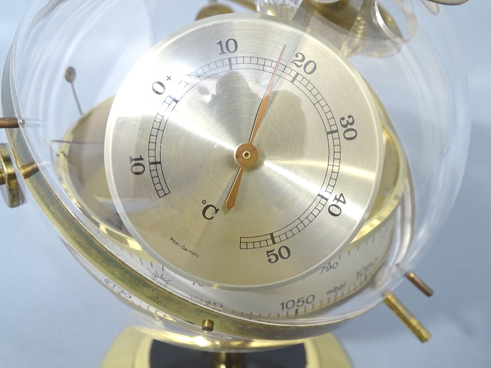 Sputnik Weather Station Barometer Hygrometer 50s Years Midcentury Modernist