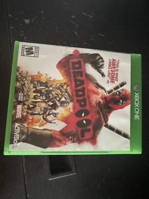 Deadpool Xbox One Minor Case Damage Game Disc Works No Manual