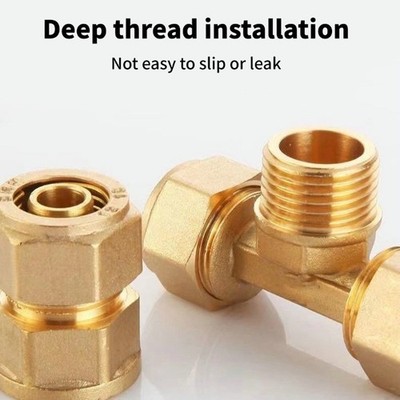 Replacement 3 Ways Pipe Joint Connector For Hot And Cold Water Systems Enduring