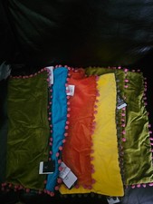 Image of 6 x Paoletti Fiesta Velvet Cushion Covers RRP £12 each