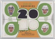 2010-11 O-Pee-Chee Ryan Miller Thomas Vanek Drew Stafford Derek Roy #SV-BUFF i9i