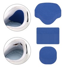 16 Pcs Shoe Heel Repair Patch Set Self-Adhesive Sneaker Inside Patches, Blue