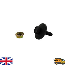 FIT VOLKSWAGEN Exhaust Manifold Pipe Head Stud Nuts Hex Flange Copper Set