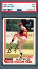 1982 Topps # 90 Nolan Ryan HOF PSA 7 Near Mint Astros (121205385)