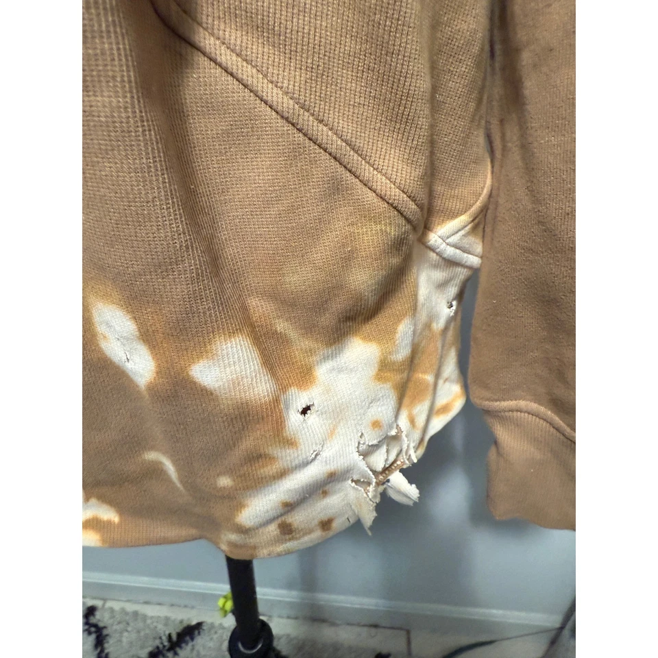 Chaqueta Lululemon Buceo Gran Tamaño Cuello Embudo Cremallera Completa XS/S Tostado Envejecido Foto 4 de 4