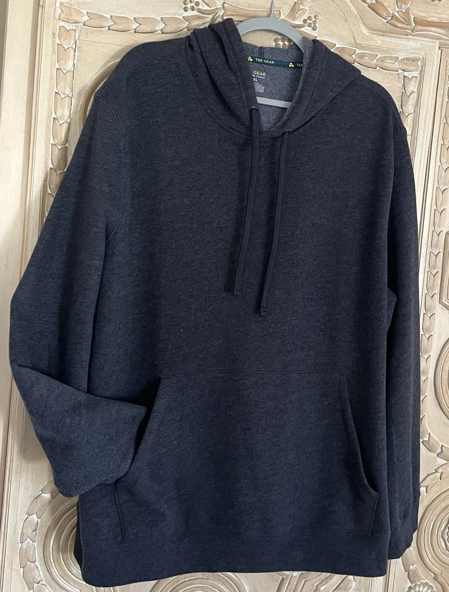 Sweatshirt Tek Gear En Micro Polaire Doux Et Chaud - Taille M - Bleu Chiné - Idéal Pour Noël