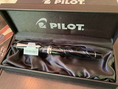 Pilot Custom Heritage SE Marble Black Fountain Pen (Fine) Brand New In Box