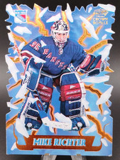 1998 Pacific Crown Royale Hockey #12 Mike Richter (Rangers) Freeze Out Die Cut
