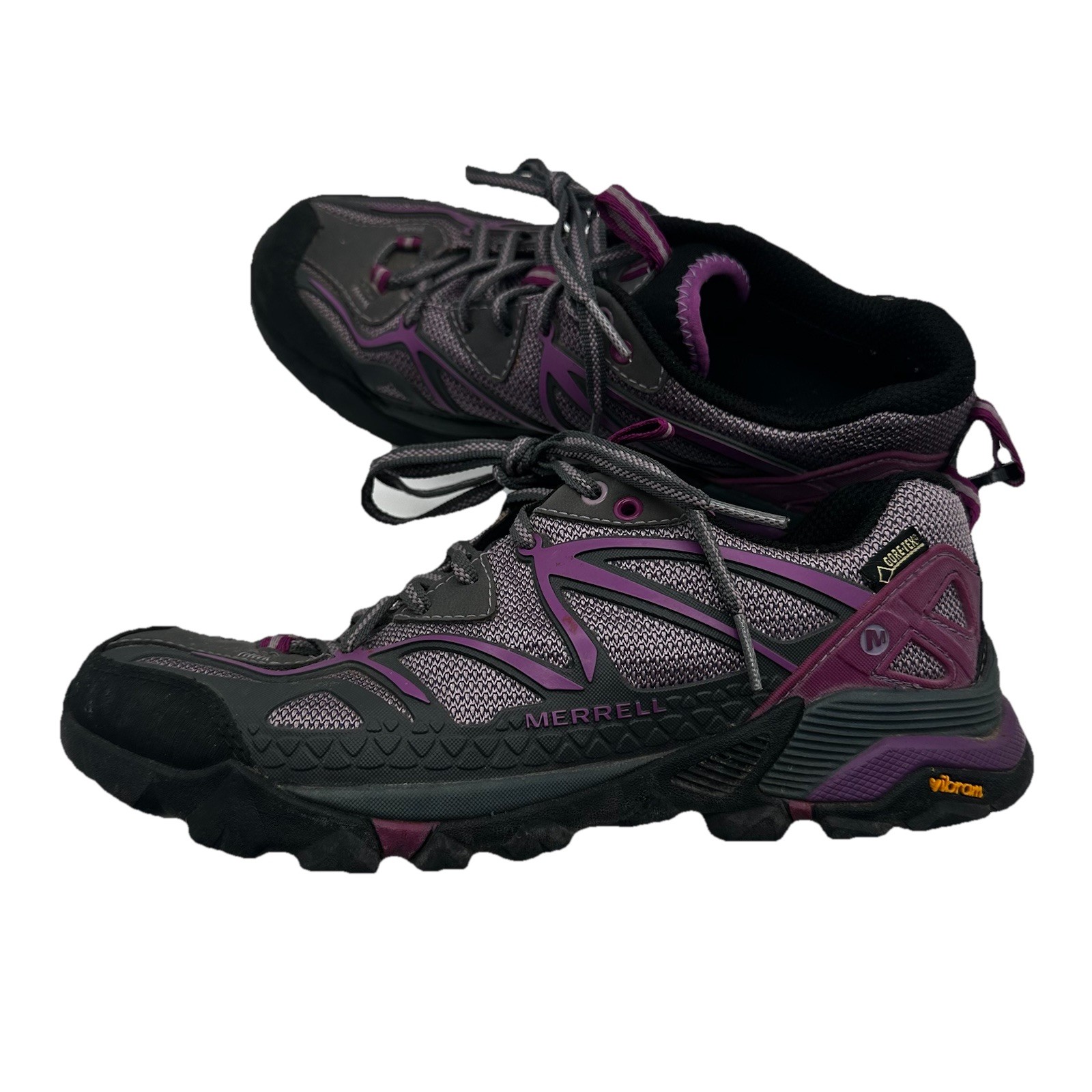 Scarpa Merrell Capra Sport Performance GORE TEX W 7 5 viola escursionismo corsa trail