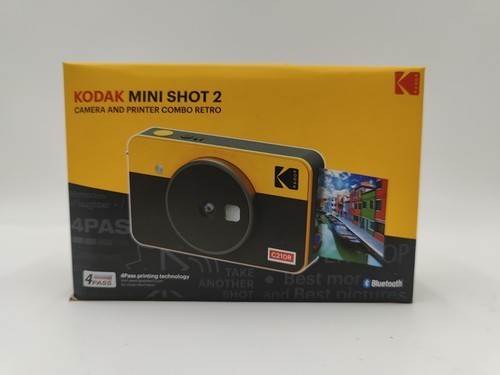 Kodak Mini Shot 2 Retro Instant Camera & Printer Combo C210R Bluetooth READ