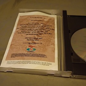 TNN Motorsports HardCore 4x4 (Sega Saturn, 1996) Game Case Manual 