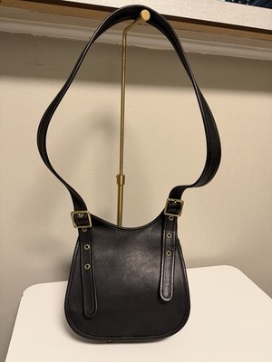 Coach Faiths Legacy Saddle Bag 9949 Brown Leather Made USA Vintage Cross Body