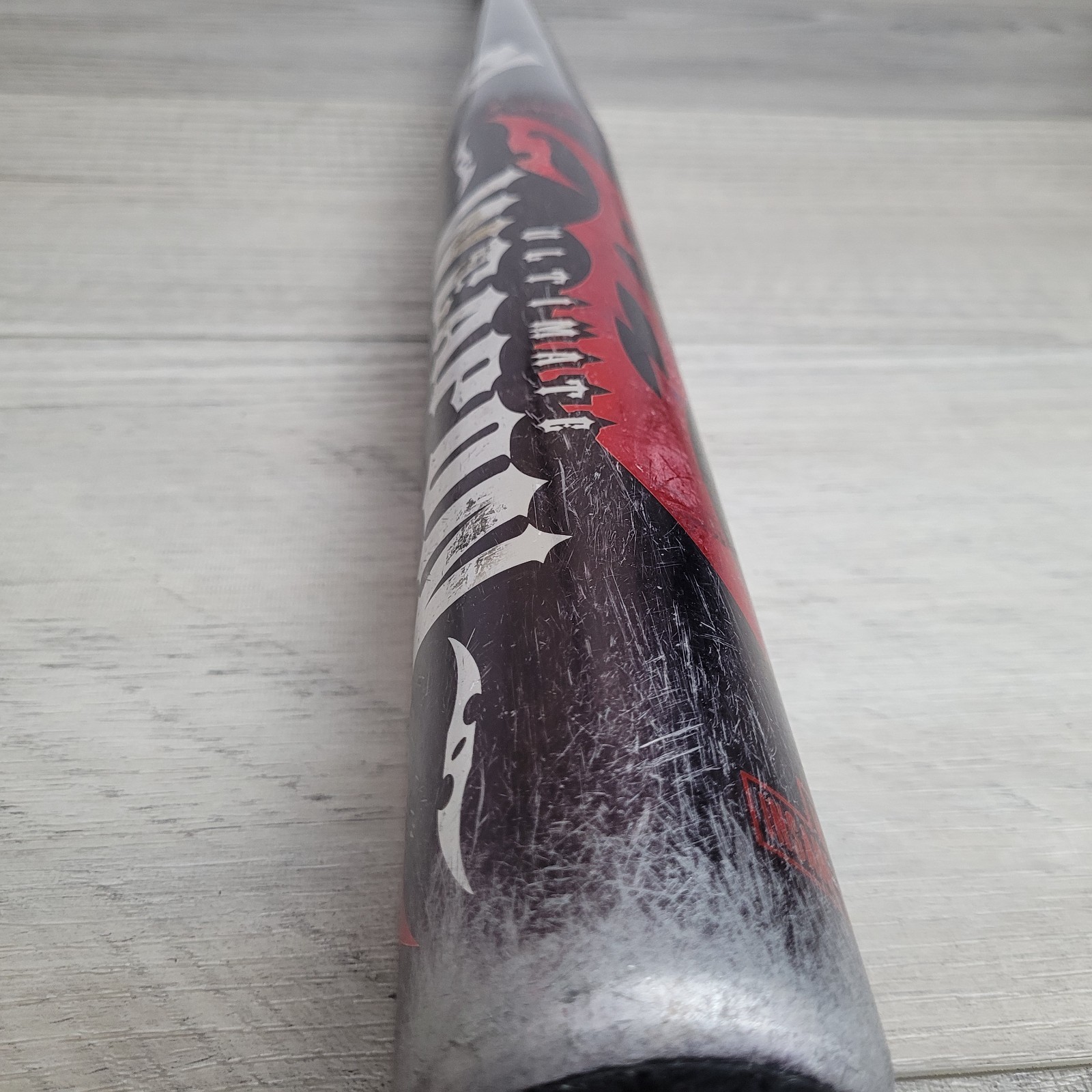 🥎DeMarini Ultimate Weapon 34/28 Softball Bat Single Wall ASA USSAA Black Red🥎