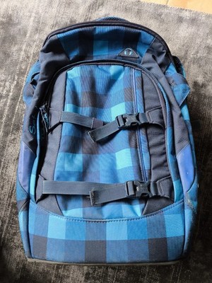 Satch Pack Schulrucksack Troublemaker, Farbe/Muster: blue, light blue