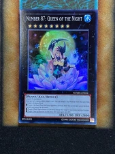 Yugioh Number 87: Queen Of The Night NUMH-EN034 Super Rare NM