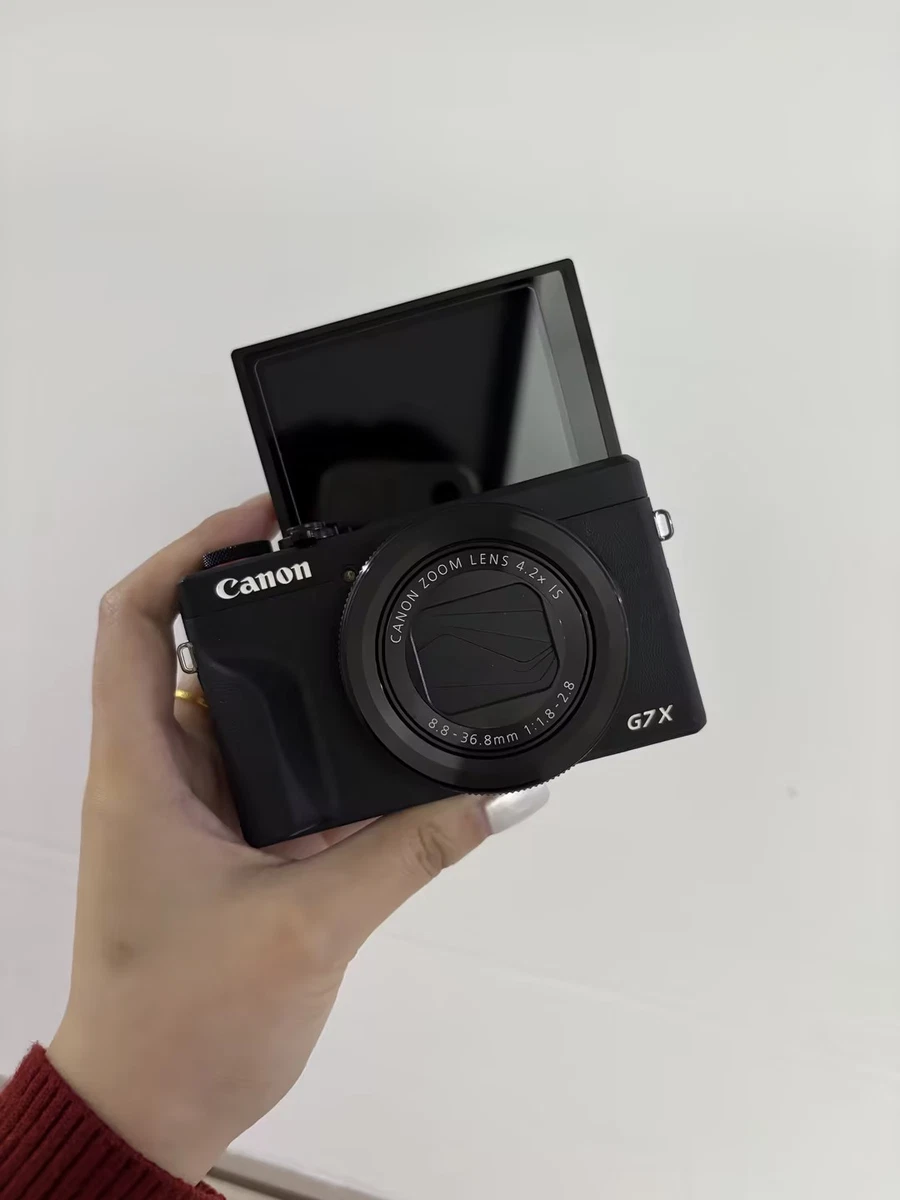 Canon PowerShot G7X MarkIII デジタルカメラ ブラック Canon PowerShot G7 X Mark III Digital Camera (Black)