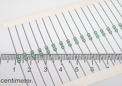 200pcs 210K Ohm 1% Precision 1/4W Watt Rohm Metal Film Resistor US ...
