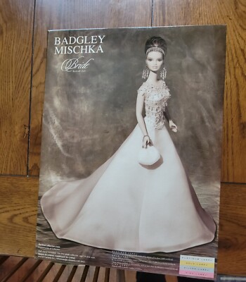 Barbie Doll Badgley Mischka Bride B8946 Gold Label Collector Barbie Doll Badgley Mischka Bride B8946 Gold Label Collector