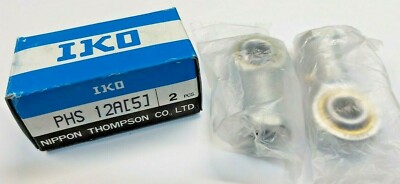2 pcs. IKO PHS12A Right Hand Lubrication Type Rod End With Female Thread
