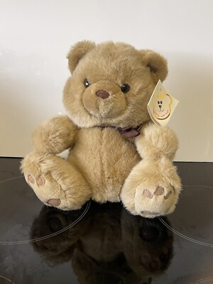 Traditioneller Teddybär hergestellt Metro Stofftiere - 9,5 Zoll frecher Bär Neu mit Etikett