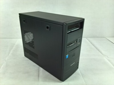 Bluechip BUSINESSline T3200 ATX Mini Gehäuse Tower ohne Netzteil in Schwarz, 1A