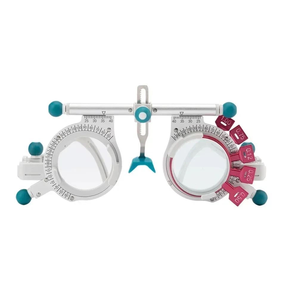 Quadro de teste de titânio ultraleve 50 gramas para uso oftálmico - Imagem 2 de 4