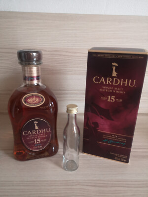 Cardhu 15 Jahre Single Malt Scotch Whisky 40 ml Sample Probe
