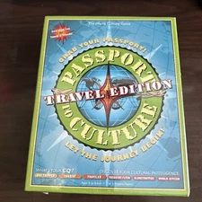 Passport to Culture Travel Edition Board Game Sealed 2012 New
