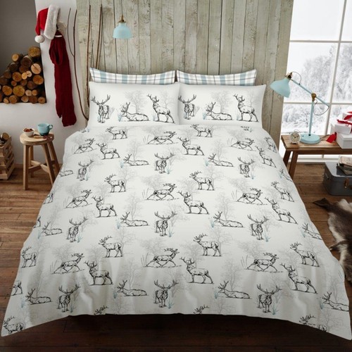 BIRDS & FLOWER DUVET COVER SET QUILT REVERSIBLE BEDDING & PILLOW CASE ALL SIZE - Picture 85 of 99