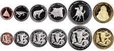 USA 1, 5, 10, 25, 50 Cents, 1 Dollar 2020 "Kiowa"