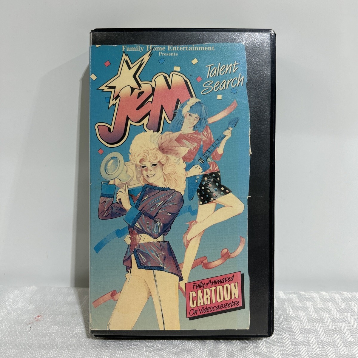 Jem Talent Search VHS 1987 Video Tape Fully Animated Cartoon