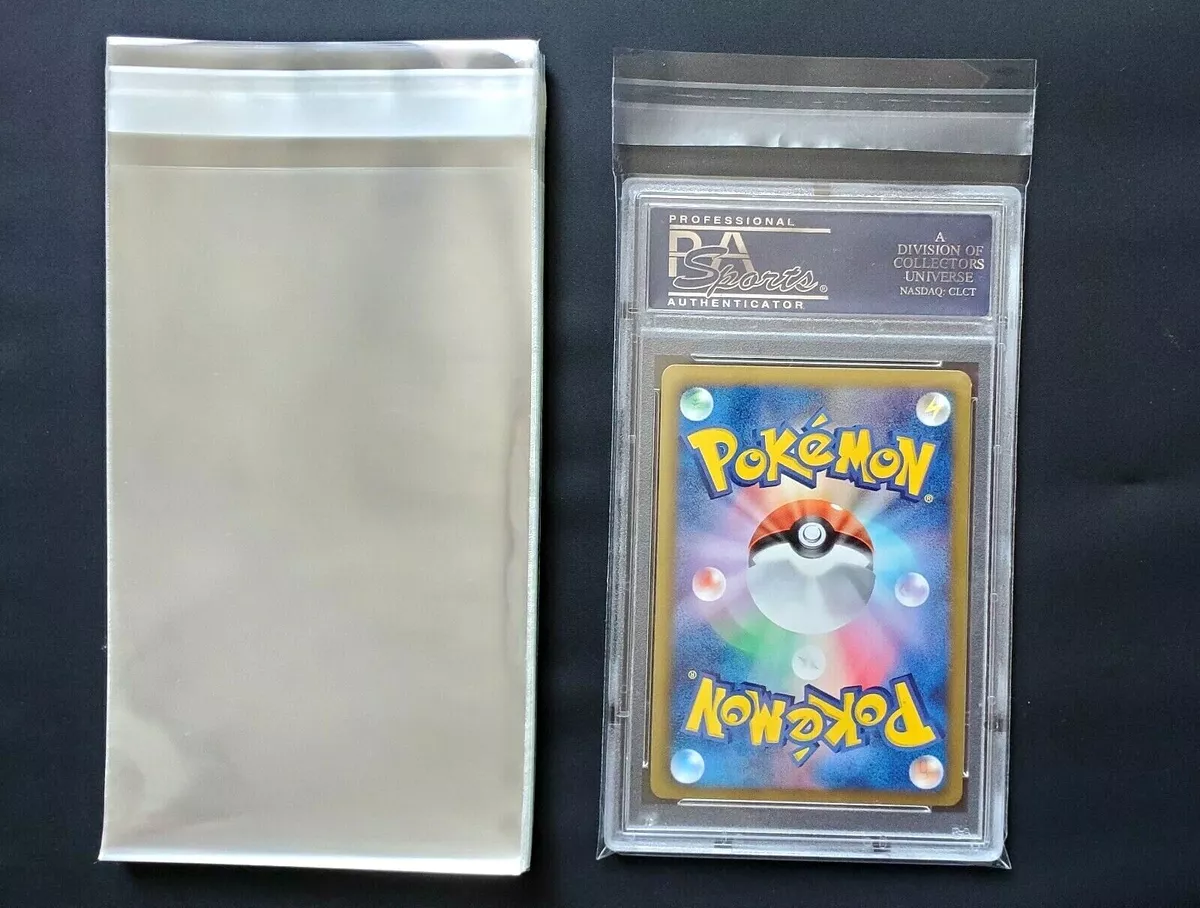 LOT 50 PROTECTION POCHETTE SLEEVES TEAM BAG - CARTE PSA BOOSTER POKÉMON  JAPONAIS