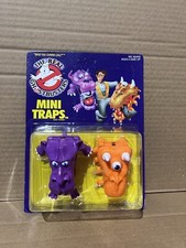 Vintage Ghostbusters Mini Traps Sealed MOC Unpunched