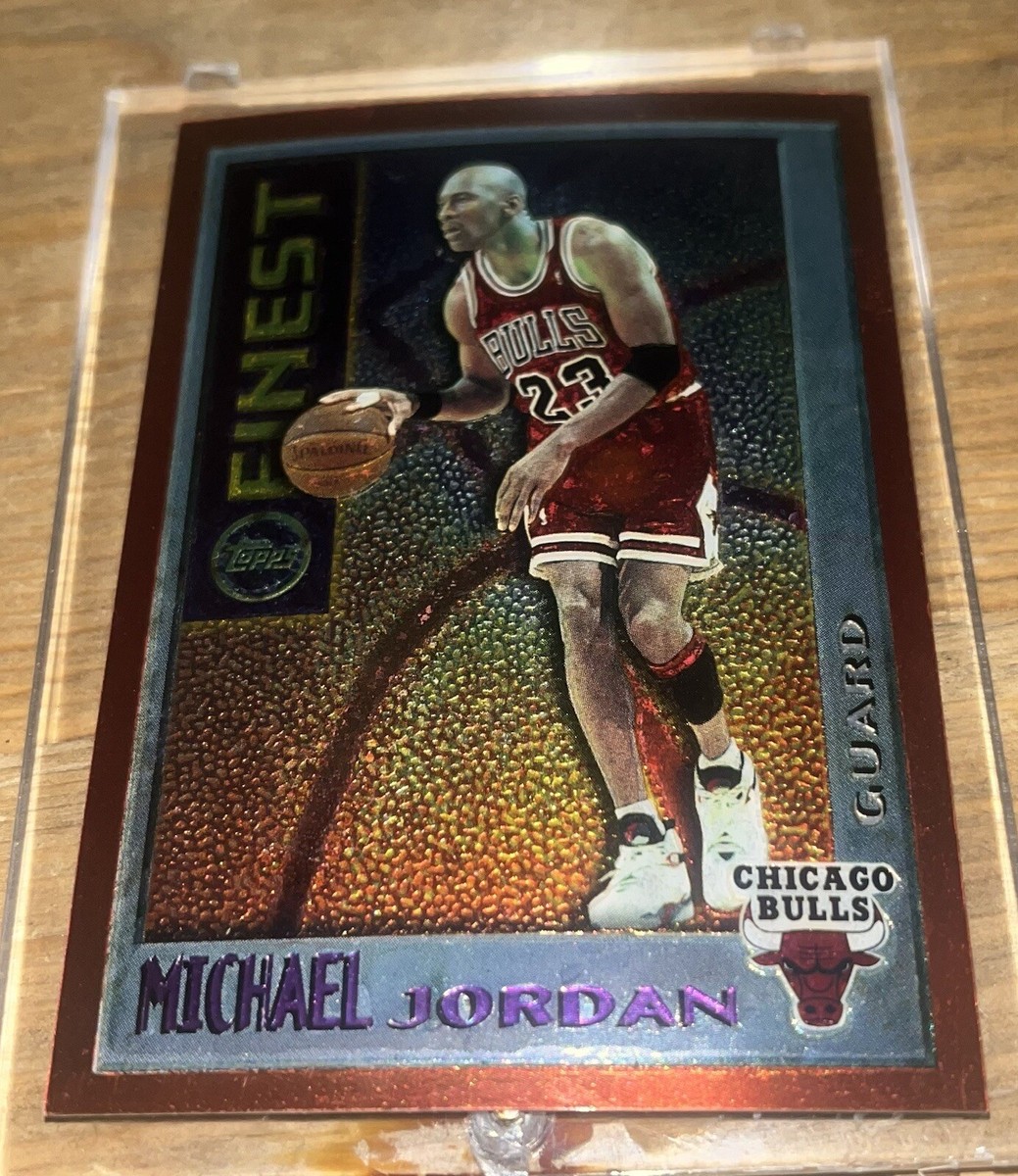 その他 Jordan 1995 Topps Finest Mystery Michael Jordan 1995-96 Topps Finest Card - Mystery Finest