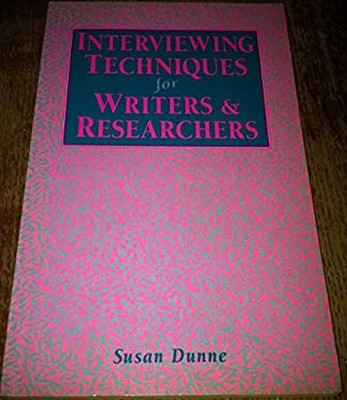 Interviewtechniken für Schriftsteller Taschenbuch Susan Dunne