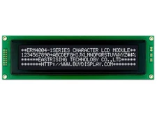 5V Black 40x4 Character LCD Module Display w/Tutorial,HD44780,Bezel,Backlight