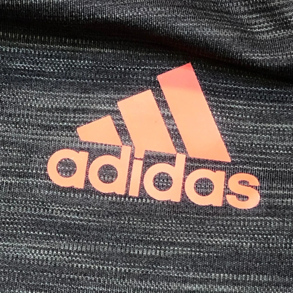 Pulôver Adidas masculino extra grande preto vermelho basquete quarto de zíper Crazyghost - Imagem 3 de 4